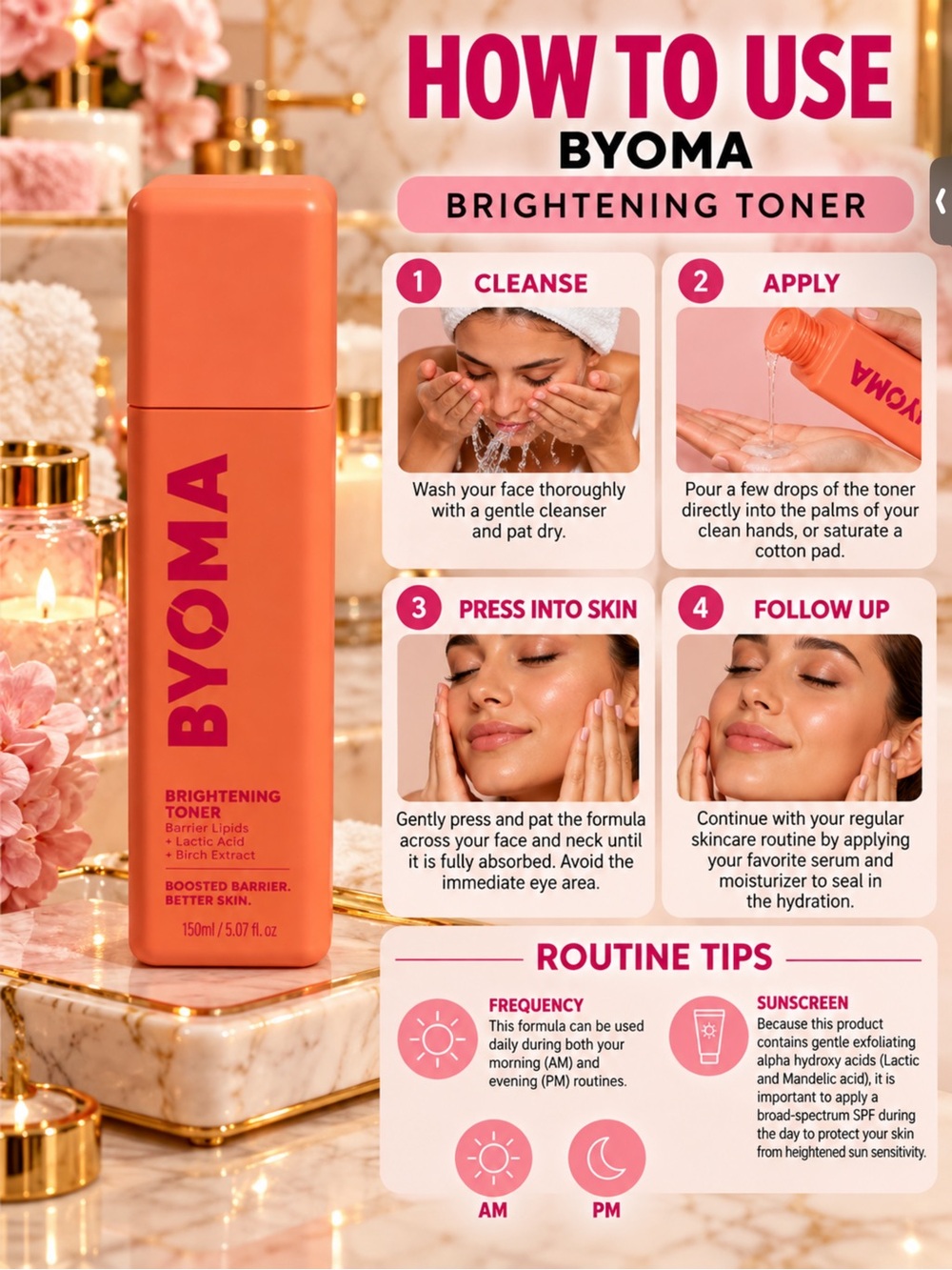 BYOMA Brightening Toner